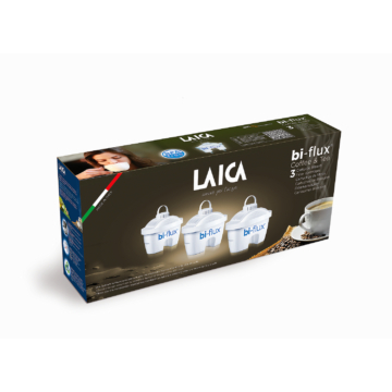 LAICA Coffee &amp; Tea Bi-flux vízszűrőbetét - 3 db