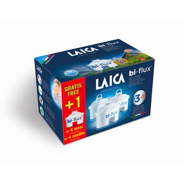 LAICA 3 + 1 db ajándék bi-flux univerzális vízszűrőbetét