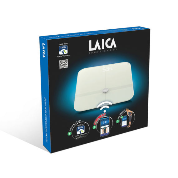 LAICA SMART ITO elektronikus testösszetétel személymérleg 180 kg