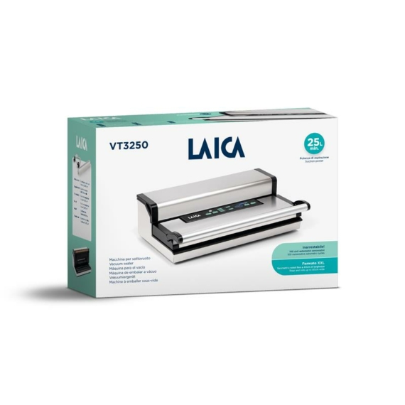 LAICA PRÉMIUM PRO 40 cm-es vákuumos fóliahegesztő gép 25 L / perc