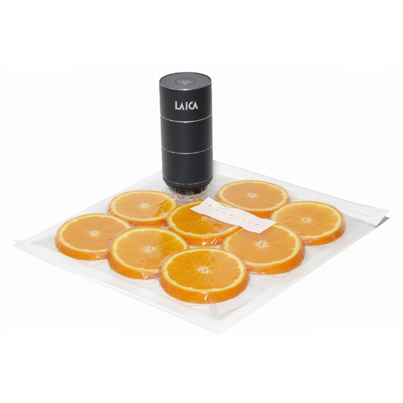 LAICA újratölthető mini vákuumpumpa 10 db újrahasználható vákuumtasakkal