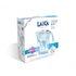 LAICA STREAM LINE fehér vízszűrő kancsó mechanikus kijelzővel és 1 db magnezium active bi-flux szűrőbetéttel
